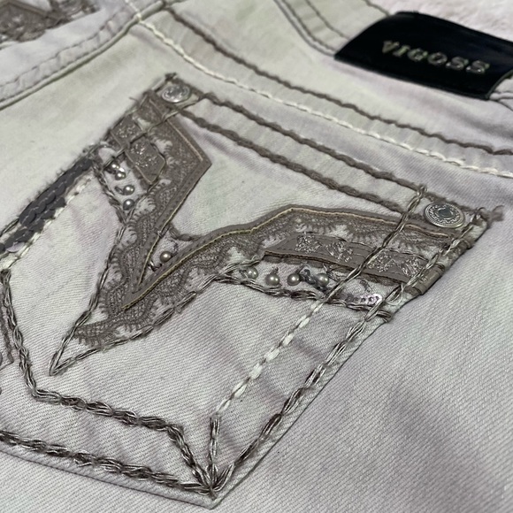 Vigoss Gray Chelsea Skinny Jeans - Picture 2 of 9